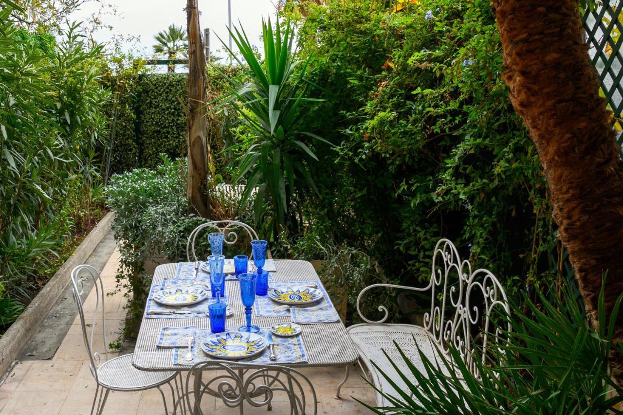 Sea Front Flat Promenade Des Anglais With Garden Nice Ngoại thất bức ảnh